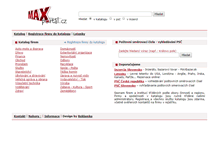 Tablet Screenshot of maxportal.cz